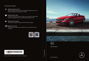 2019 Mercedes Benz SLC Operator Manual